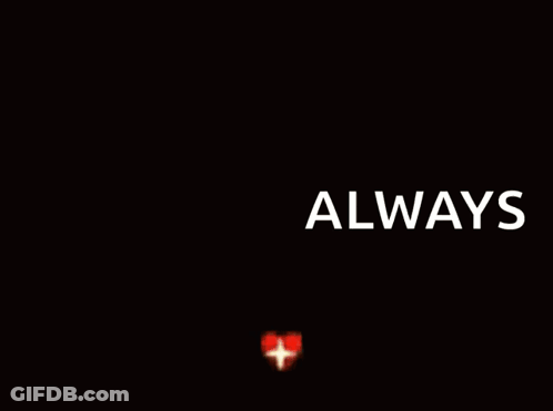Heart Saying Love You Always GIF