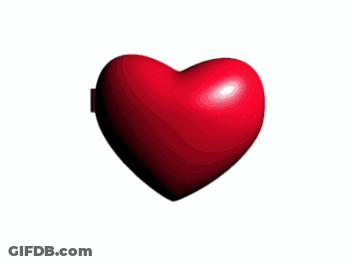 Heart Shaped Button With Gun 1857 GIF