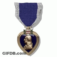 Heart-Shaped Medal With Picture GIF