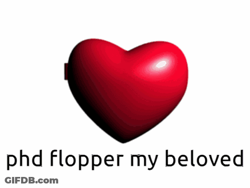 Heart Shaped Mirror PHD Flopper My Beloved GIF