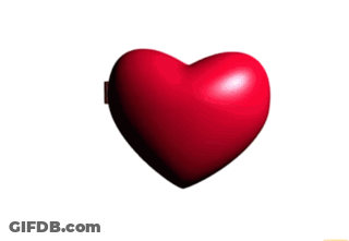 Heart Shaped Mirror Saying Umar My Beloved GIF
