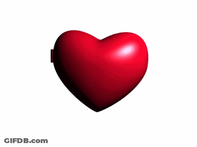 Heart Shaped Mirror With Black Cat And Negu My Beloved GIF