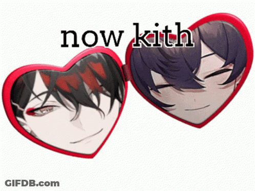 Heart Shaped Mirrors With Now Kith GIF
