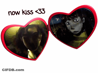 Heart-Shaped Sunglasses Now Kiss 33 GIF