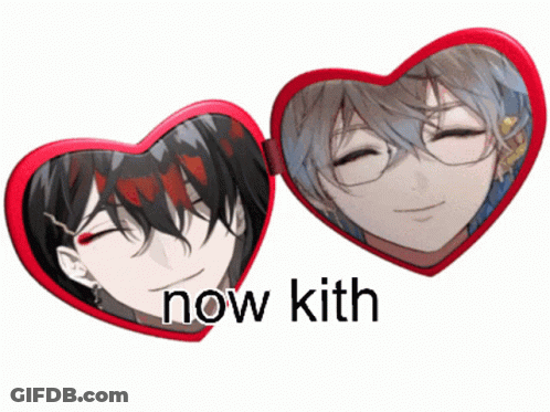 Heart Shaped Sunglasses Saying Now Kith GIF