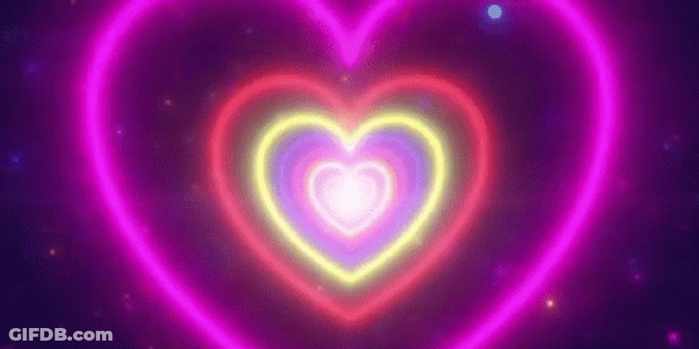 Heart Tunnel GIF