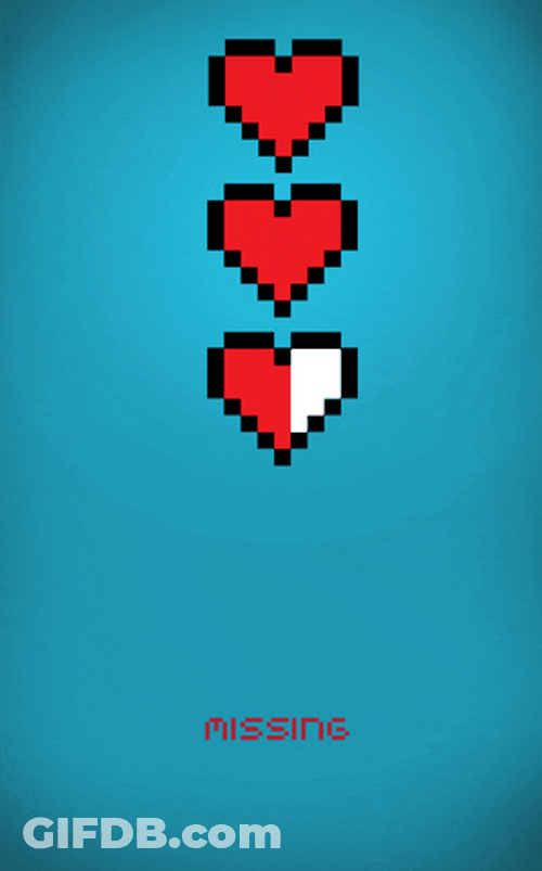 Heart Tunnel Galaxy GIF