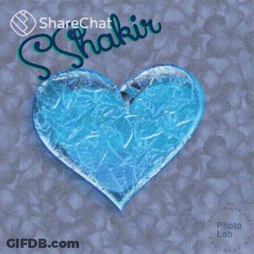 Heart With Arrow And Name Shakir GIF