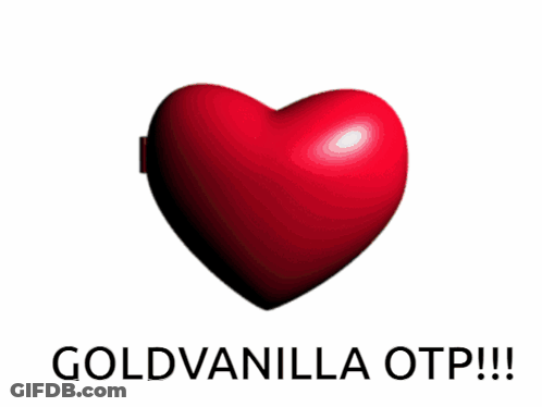 Heart With Cookie And Goldvanilla OTP GIF