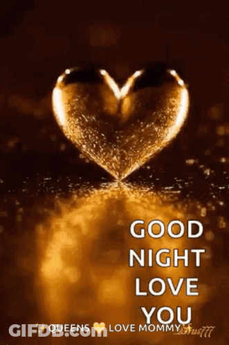 Heart With Good Night Love You GIF
