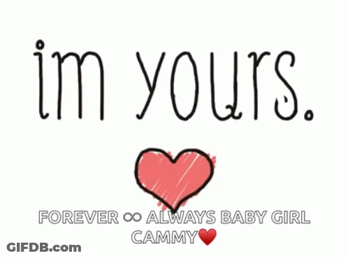 Heart With I'm Yours GIF