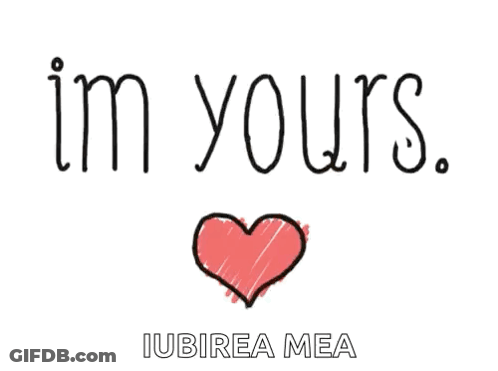 Heart With I'm Yours GIF