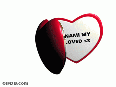 Heart With Man And Nanami My Beloved GIF
