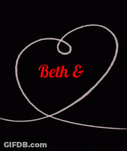 Heart With Words Beth & GIF