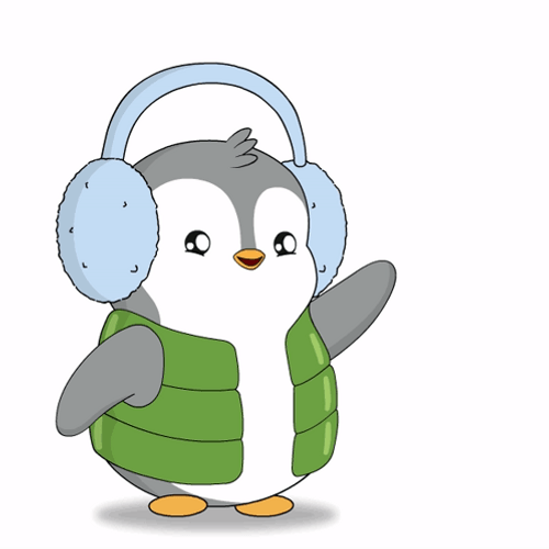 Heart You Cold Penguin GIF