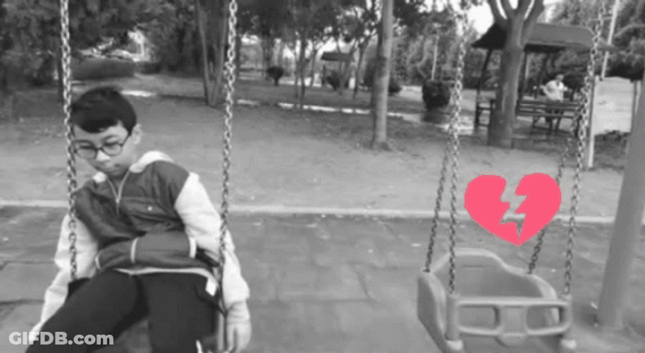 Heartbroken Heart Sadness Kid GIF