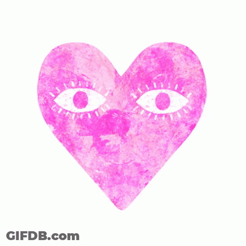 Heartbroken Pink Heart Tears GIF