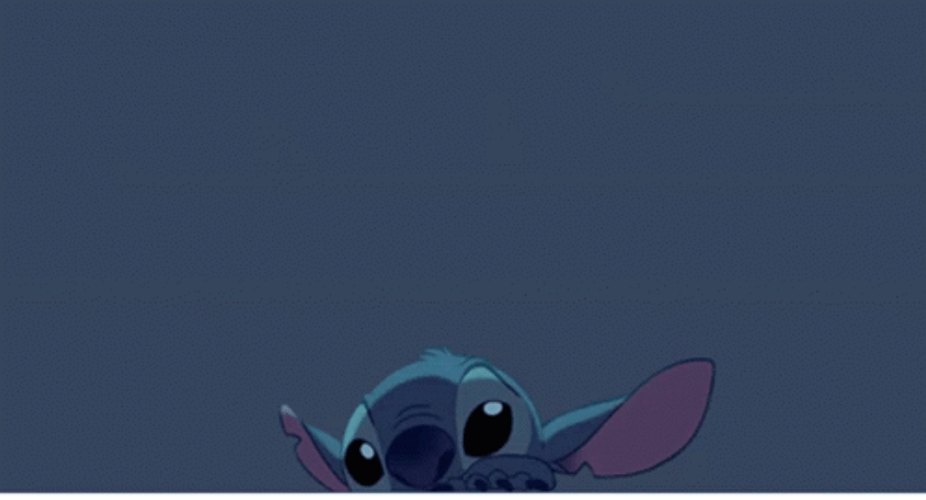 Heartfelt Animated Greetings Stitch Hi GIF