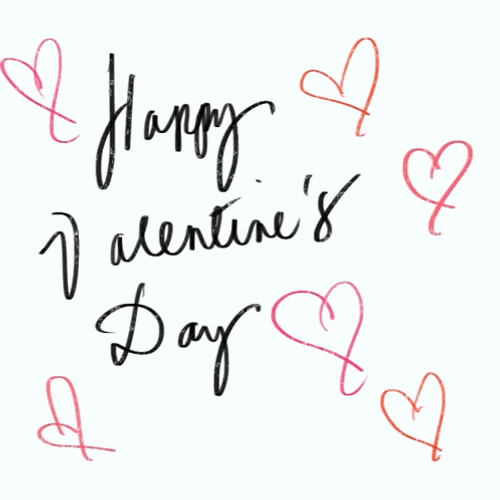 Hearts Love Happy Valentines Day GIF