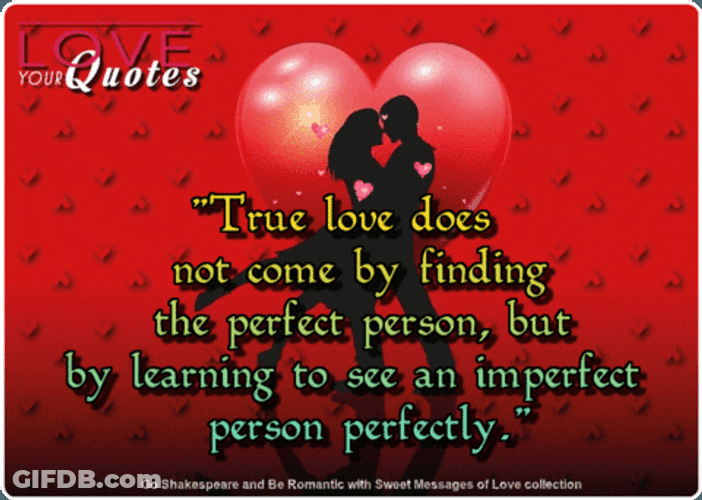 Hearts True Love Quotes GIF