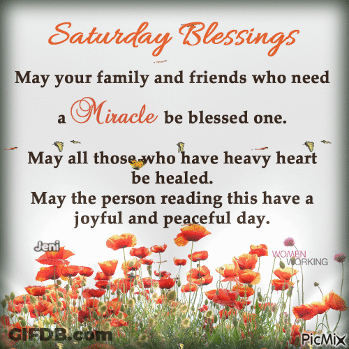 Heartwarming Quote Saturday Morning GIF