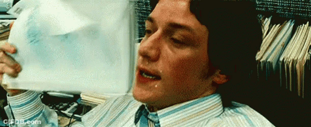 Heat James Mc Avoy Sweating GIF