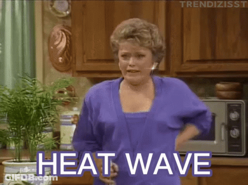 Heat Wave Spray Water GIF