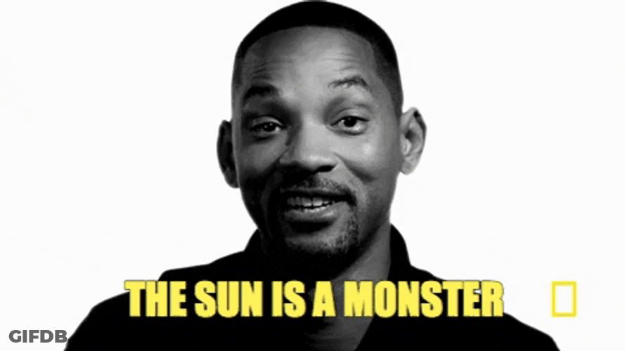 Heat Wave Will Smith Sun Is Monster GIF