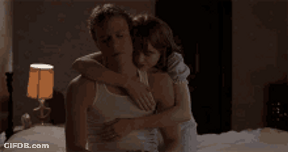 Heath Ledger Michelle Williams Brokeback Mountain Comfort Hug GIF