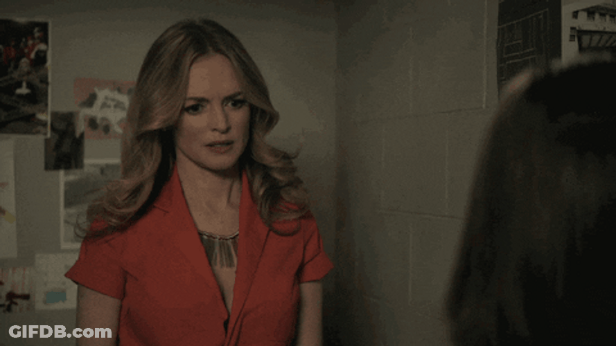 Heather Graham Hair Air Flip GIF