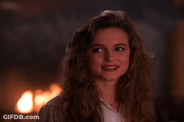 Heather Graham I'm Stubborn GIF