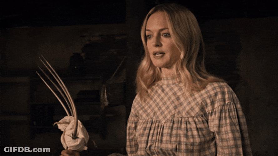 Heather Graham No Intention Of Leaving GIF