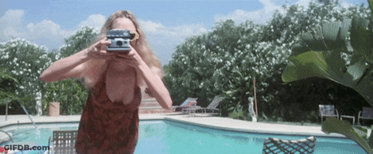 Heather Graham Polaroid Captures GIF