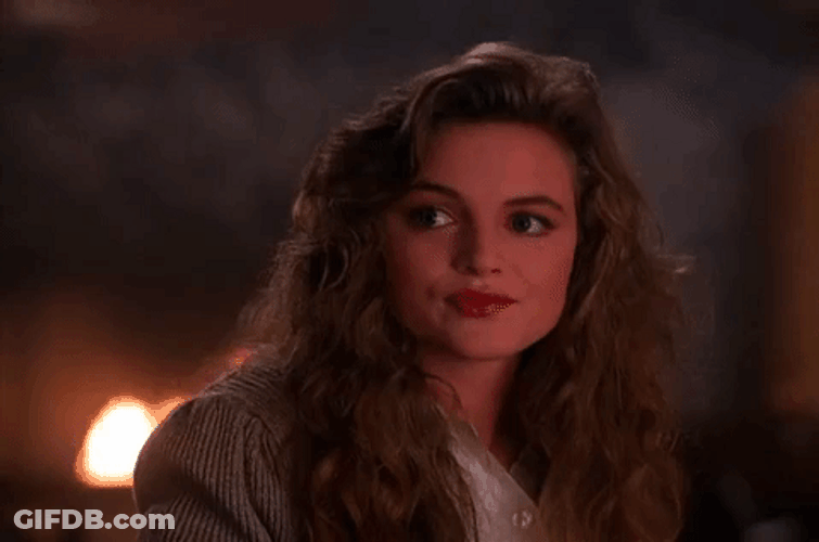 Heather Graham Shaking Head Is It Friday Yet GIF