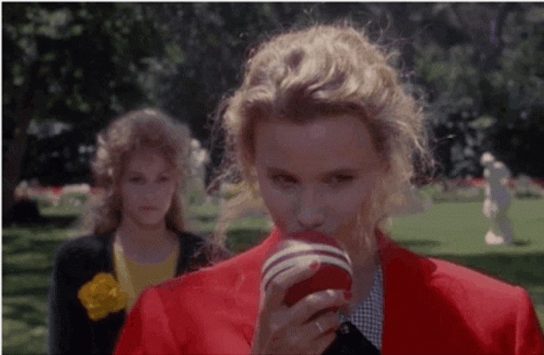 Heathers Chandler Evil Face GIF