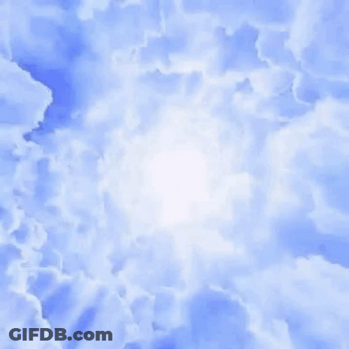 Heaven Dreamy Cloudscape GIF