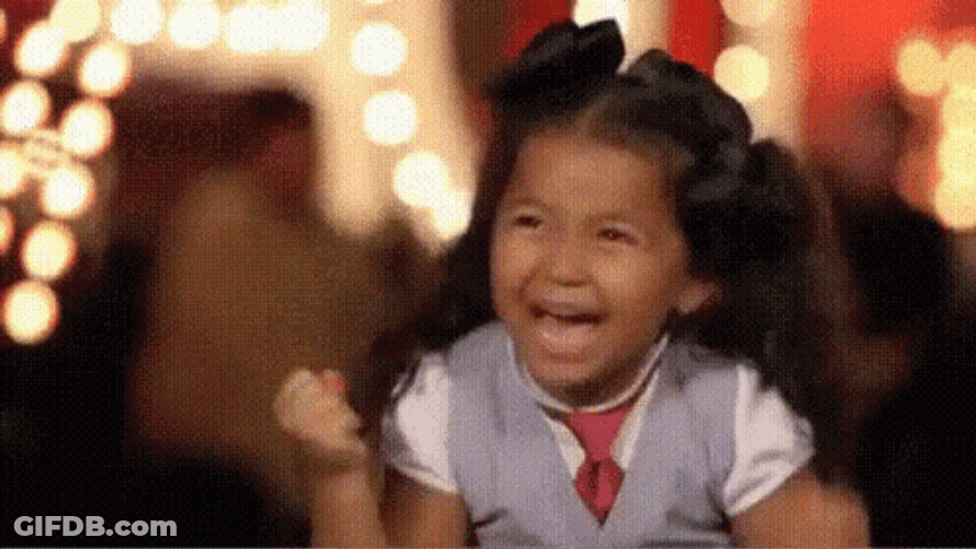 Heavenly Joy Jerkins Super Excited Face GIF