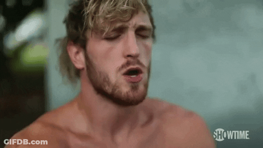 Heavy Breathing Logan Paul GIF