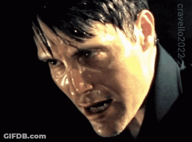 Heavy Breathing Mads Mikkelsen GIF