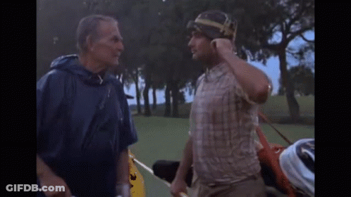 Heavy Rain Golf GIF