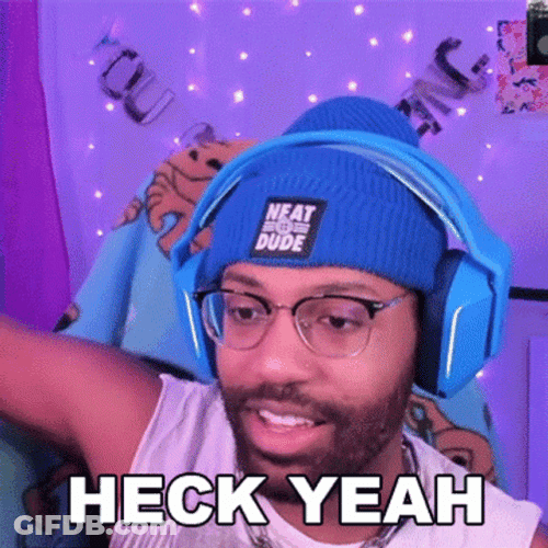 Heck Yeah Blizzb3ar Streamer GIF