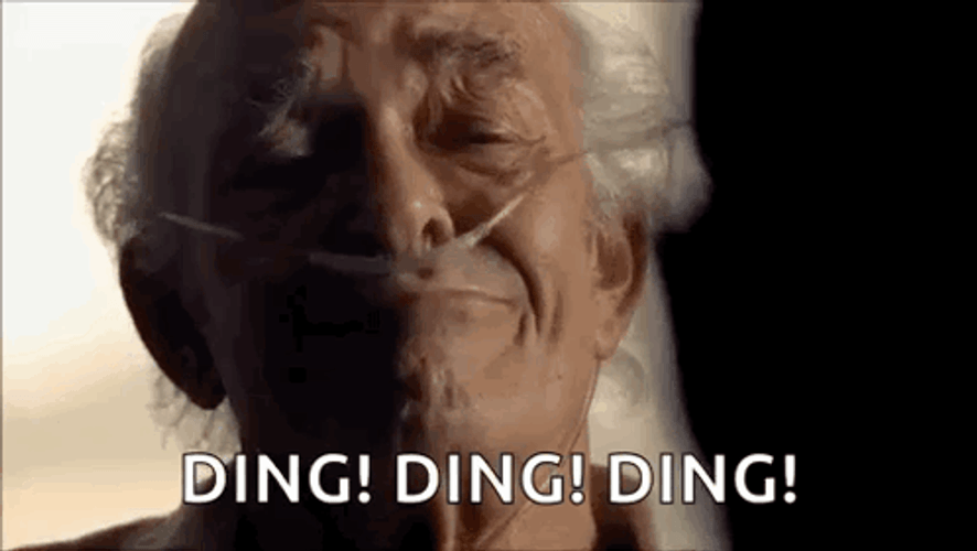 Hector Salamanca Funny Face Ding Ding Ding GIF
