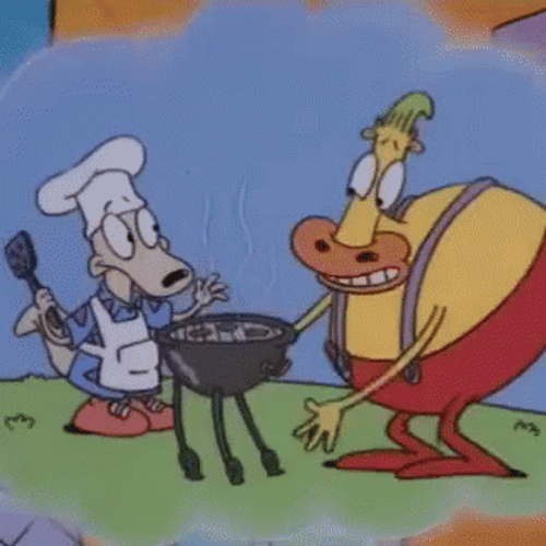 Heffer Wolfe Eating Cookout GIF