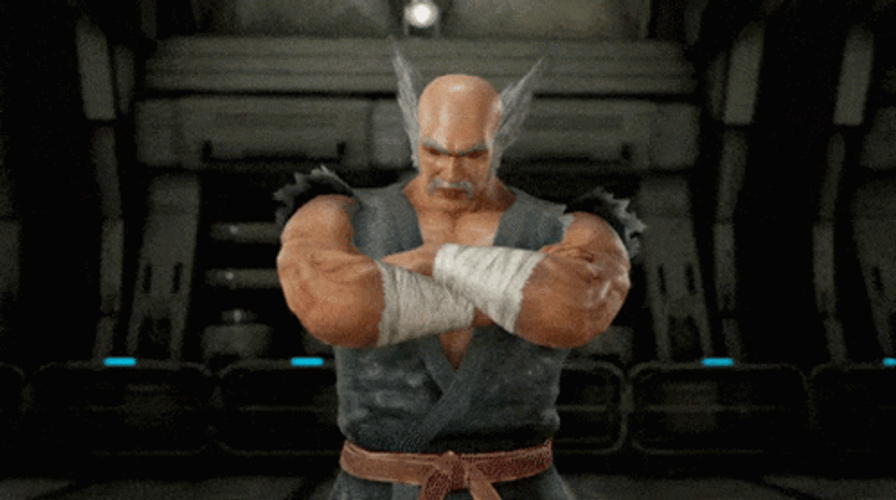 Heihachi You're Not As Tough As You Talk GIF