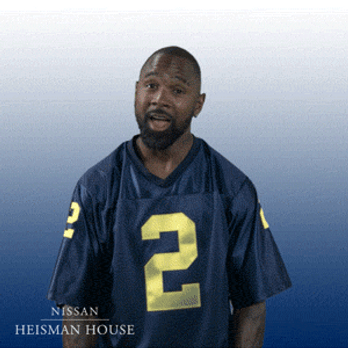 Heisman House Charles Woodson Two Thumbs Up GIF