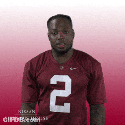 Heisman House Earl Campbell Shoulder Shrug GIF