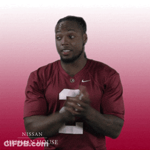 Heisman House Pleased Derrick Henry Clapping GIF