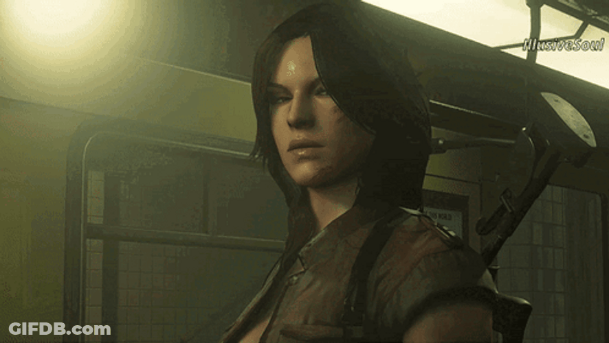 Helena Harper Resident Evil GIF