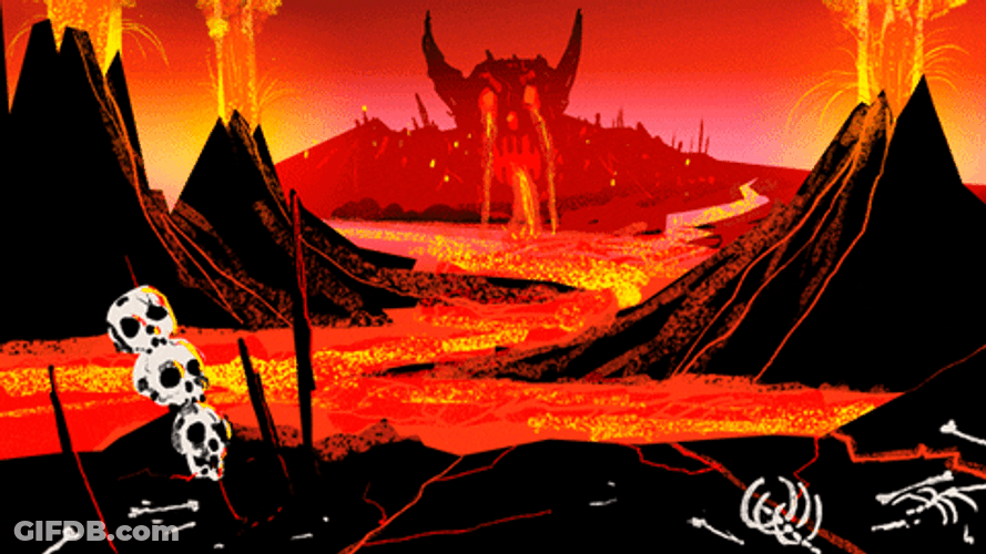 Hell Flame On GIF