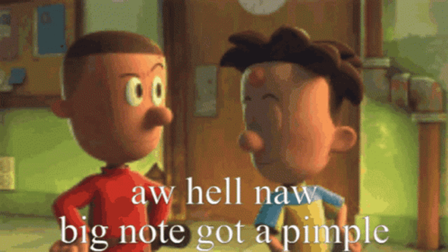 Hell Naw Big Nate GIF